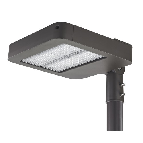 Recesso Lighting by Dolan Designs LED Shoebox Area Pole Light Bronze 120-Watt 120v-277v 13200 Lumens 5000K SB01-120W-50-BZ