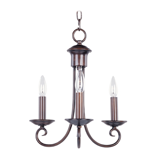 Maxim Lighting Maxim Lighting Loft Oil Rubbed Bronze Mini-Chandelier 70003OI