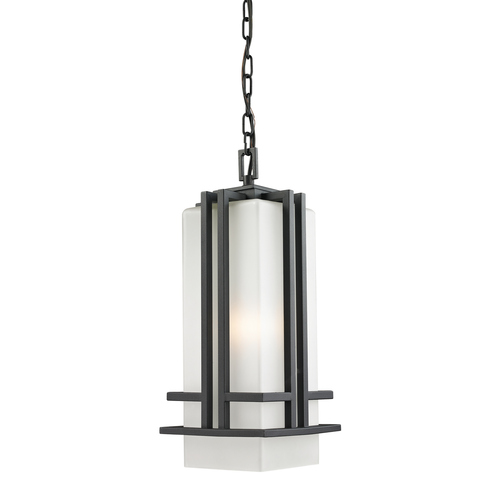 Z-Lite Abbey Black Outdoor Hanging Light by Z-Lite 549CHB-BK