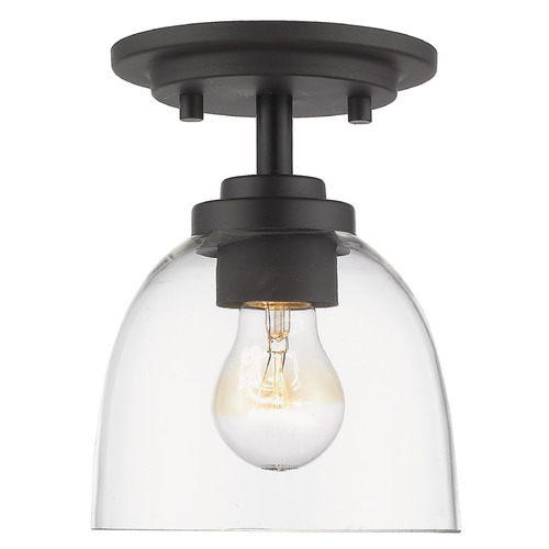 Ashton Bronze Semi-Flush Mount by Z-Lite