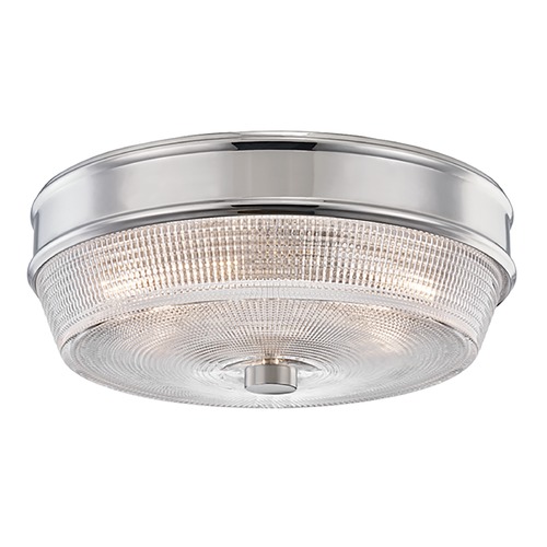 Mitzi by Hudson Valley Lacey Polished Nickel Flush Mount by Mitzi by Hudson Valley H309501-PN