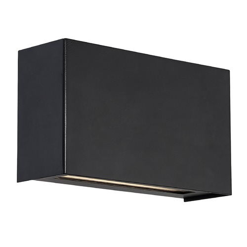Blok Black LED Sconce by WAC Lighting