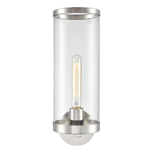 Revolve II Polished Nickel Sconce by Alora Lighting