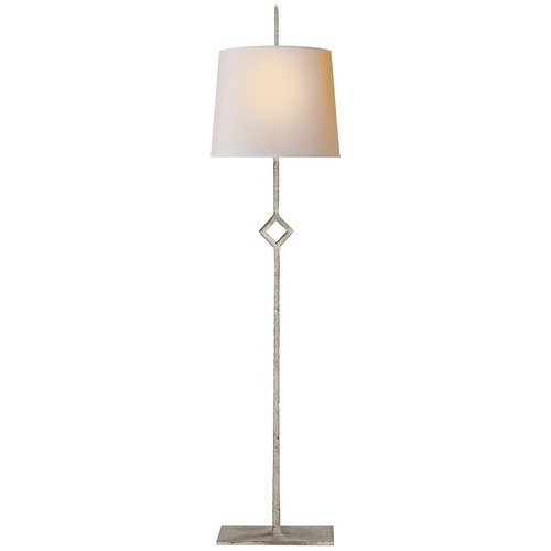 Visual Comfort Signature Collection Studio VC Cranston Buffet Lamp in Silver Leaf by Visual Comfort Signature S3407BSLNP