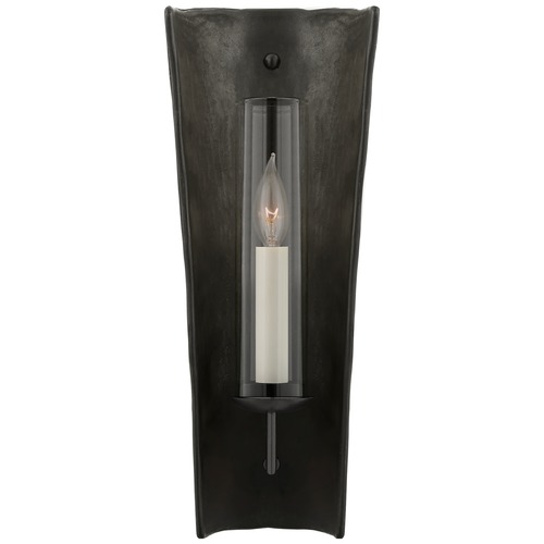 Chapman & Myers Downey Sconce in Black & Iron by Visual Comfort Signature