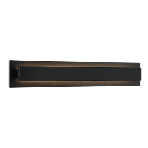 Baretta Matte Black LED Sconce by Matteo Lighting