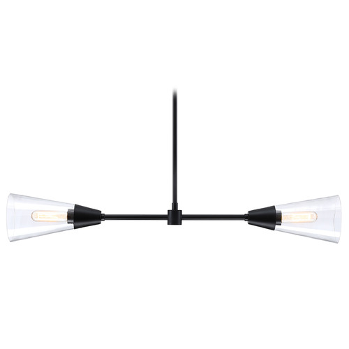 Designers Fountain Norro Matte Black Island Light