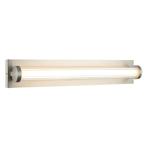 Matteo Lighting Athena Brushed Nickel LED Vertical Bathroom Light