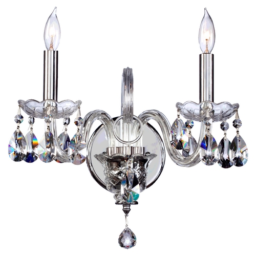 Bohemian Katerina Chrome Sconce by Quorum Lighting