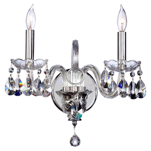 Quorum Lighting Bohemian Katerina Chrome Sconce by Quorum Lighting 631-2-514