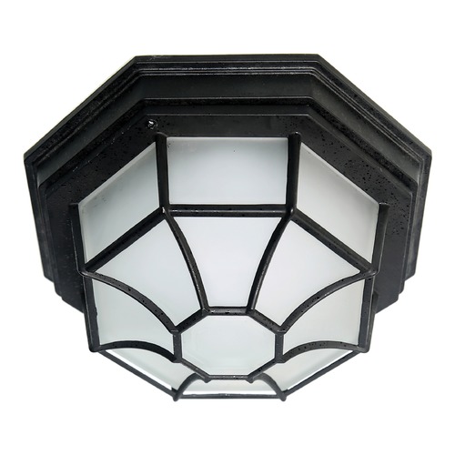 Satco Lighting Black LED Flush Mount by Satco Lighting 62/1420