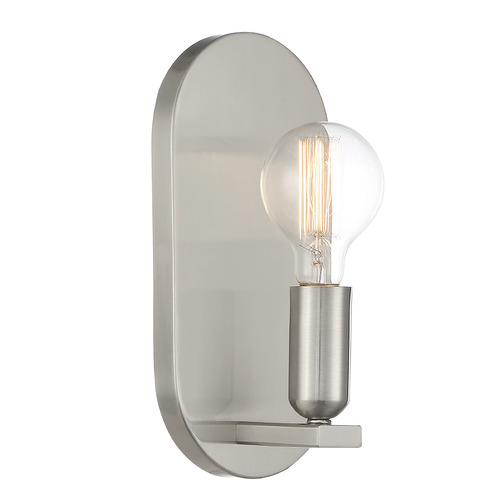 Meridian 11.5-Inch Wall Sconce in Brushed Nickel by Meridian M90059BN