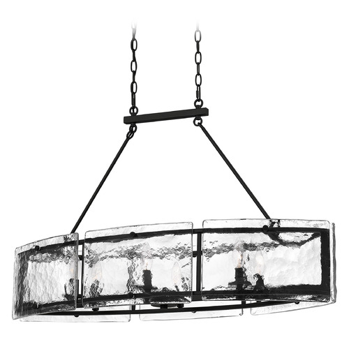 Fortress Linear Light in Earth Black by Quoizel Lighting