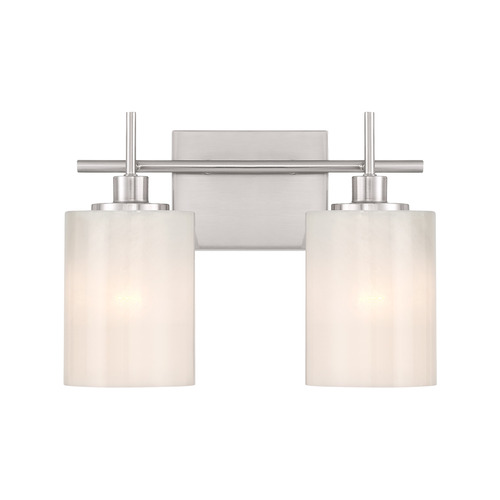 Meridian Brushed Nickel Bathroom Light