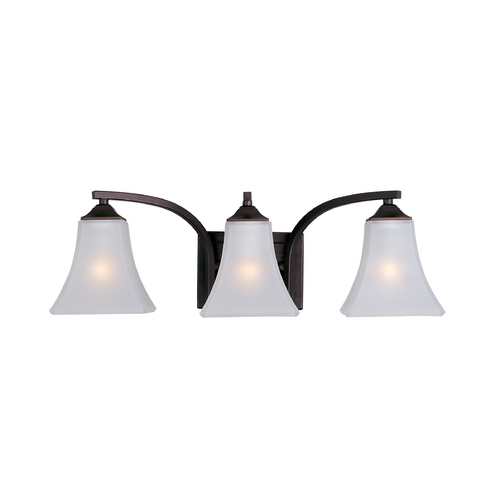 Aurora Oil Rubbed Bronze Bathroom Light by Maxim Lighting