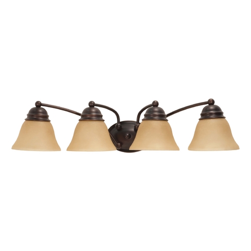 Nuvo Lighting Bathroom Light in Mahogany Bronze by Nuvo Lighting 60/1273