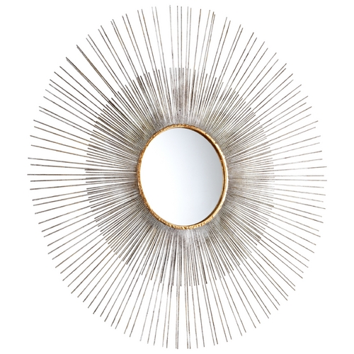 Pixley Round 36-Inch Mirror by Cyan Design