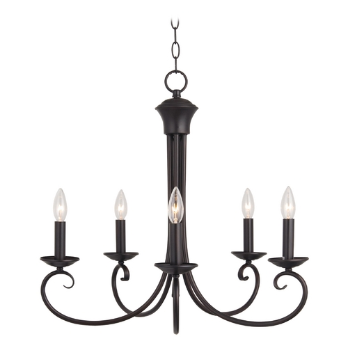Loft Oil Rubbed Bronze Chandelier by Maxim Lighting