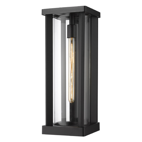 Z-Lite Glenwood Black Outdoor Wall Light by Z-Lite 586B-BK