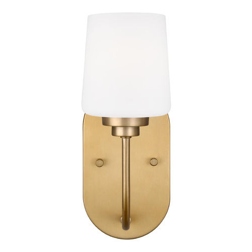 Generation Lighting Windom Satin Brass LED Sconce by Generation Lighting 4102801EN3-848