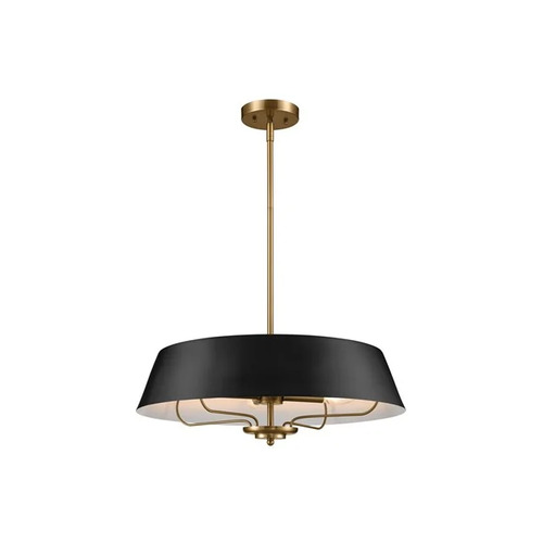 Luella Convertible 22-Inch Pendant in Black by Kichler Lighting