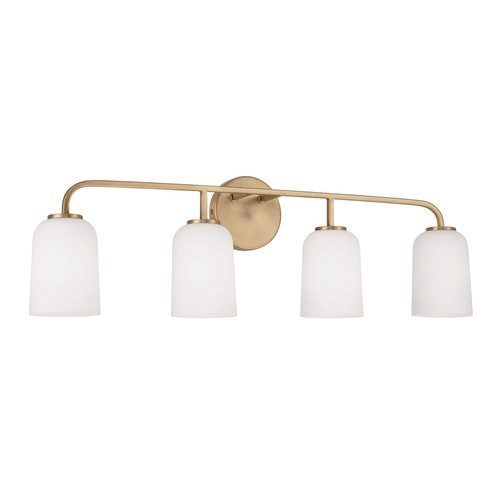 HomePlace by Capital Lighting Lawson 32.25-Inch Bath Light in Brass by HomePlace by Capital Lighting 148841AD-542