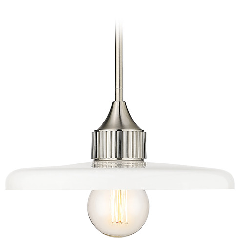Paloma Brushed Nickel Pendant by Z-Lite