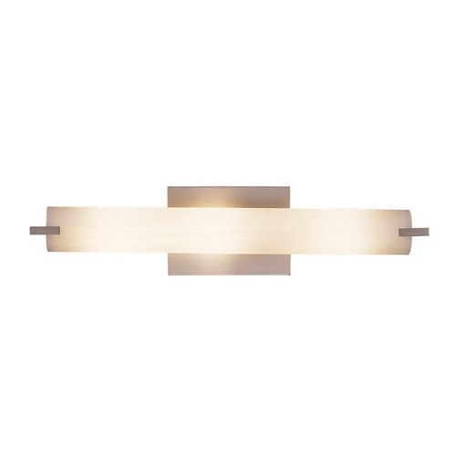 Tube Brushed Nickel Bathroom Light by George Kovacs