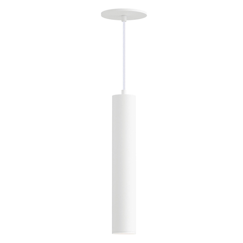 Calibro 15-Inch LED Outdoor Pendant in White by Maxim Lighting