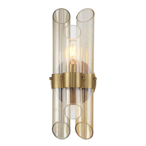 Savoy House Lighting Biltmore Warm Brass Sconce