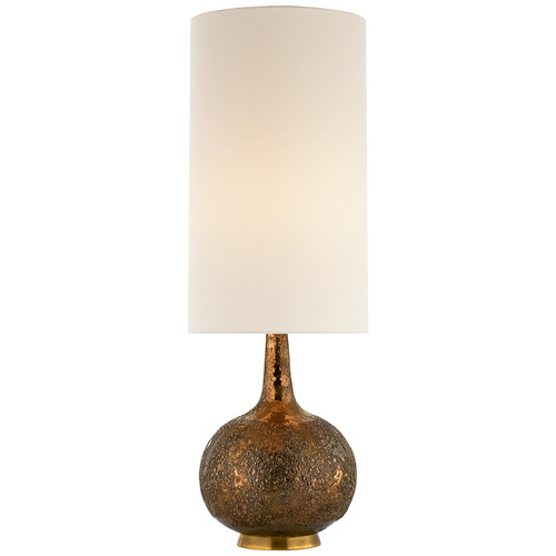 Hunlen Cordless LED Vase Table Lamp Burnt Gold