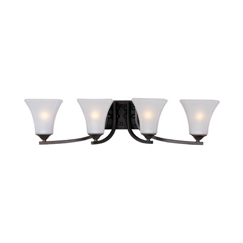 Aurora Oil Rubbed Bronze Bathroom Light by Maxim Lighting