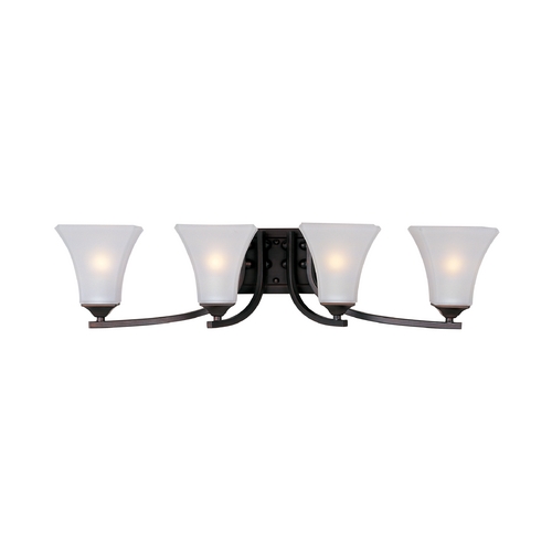 Maxim Lighting Aurora Oil Rubbed Bronze Bathroom Light by Maxim Lighting 20101FTOI