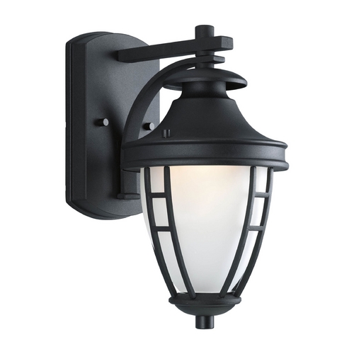 Fairview Outdoor Wall Light in Textured Black by Progress Lighting