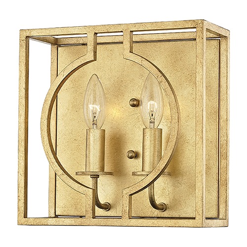 Hudson Valley Lighting Octavio Gold Leaf Sconce by Hudson Valley Lighting 9200-GL