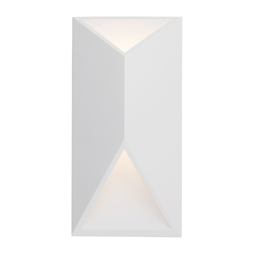 Kuzco Lighting Modern White LED Outdoor Wall Light 3000K 800LM by Kuzco Lighting EW60312-WH