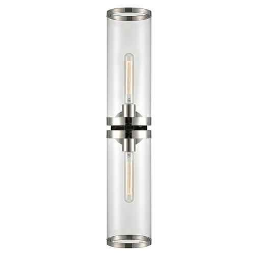 Revolve II Polished Nickel Bathroom Light by Alora Lighting