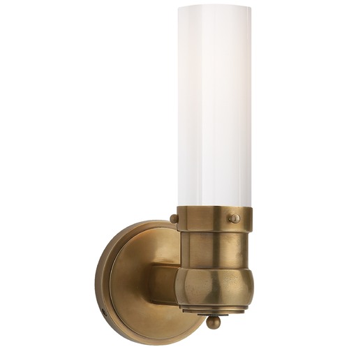 Visual Comfort Signature Collection Thomas OBrien Graydon Bath Sconce in Antique Brass by Visual Comfort Signature TOB2187HABWG