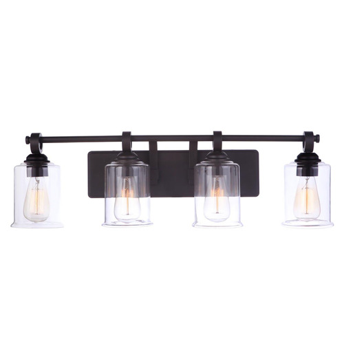 Romero Espresso Bathroom Light by Craftmade Lighting