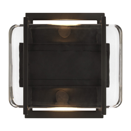 Mick De Giulio Duelle 5-Inch 277V LED Sconce in Black by Visual Comfort Modern