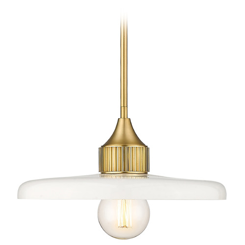 Z-Lite Paloma Olde Brass Pendant by Z-Lite 820P14-OBR