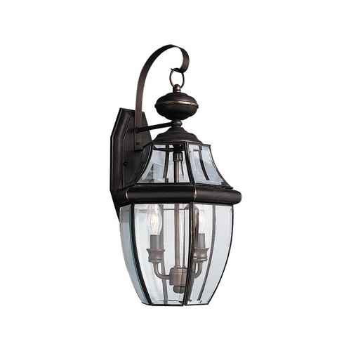 Lancaster 20.50-Inch Outdoor Wall Light in Antique Bronze by Generation Lighting