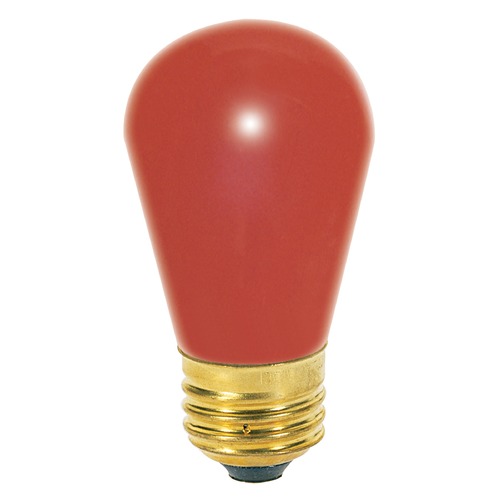 Satco Lighting Incandescent S14 Light Bulb Medium Base 130V by Satco S3961