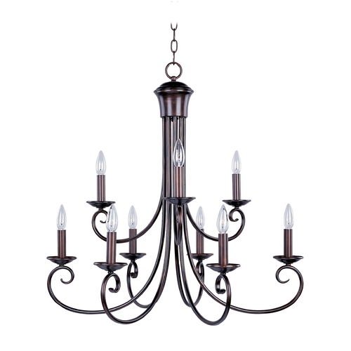 Loft Oil Rubbed Bronze Chandelier by Maxim Lighting