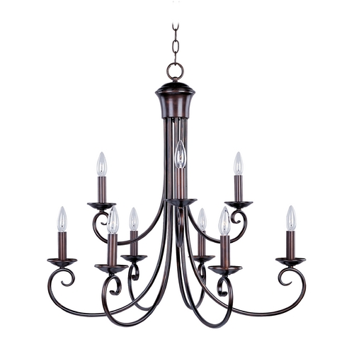 Maxim Lighting Loft Oil Rubbed Bronze Chandelier by Maxim Lighting 70006OI