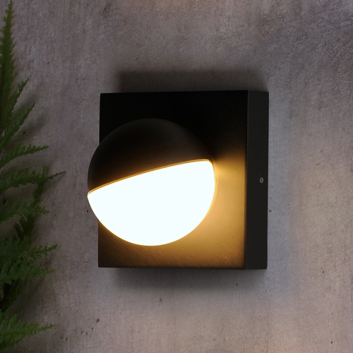 ET2 Lighting Alumilux Majik LED Wall Sconce in Black by ET2 Lighting E41326-BK