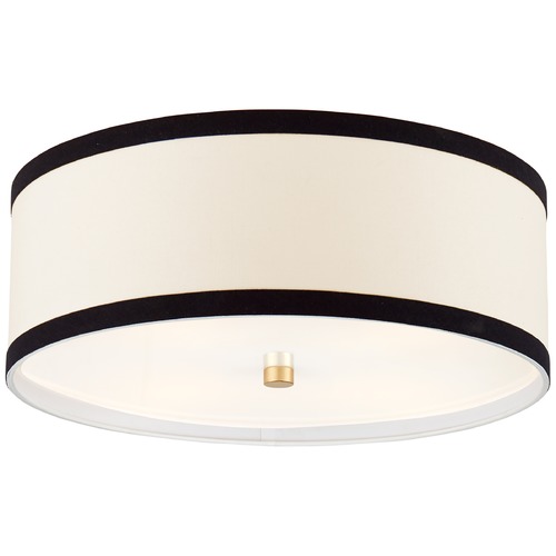 Kate Spade New York Walker Flush Mount in Gild by Visual Comfort Signature