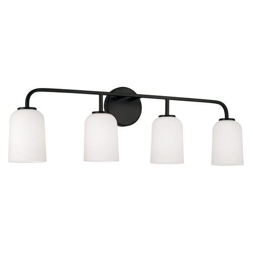 HomePlace by Capital Lighting Lawson 32.25-Inch Bath Light in Black by HomePlace by Capital Lighting 148841MB-542