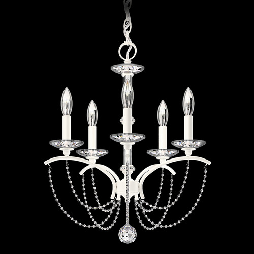 Schonbek Worldwide Lighting Priscilla White Chandelier