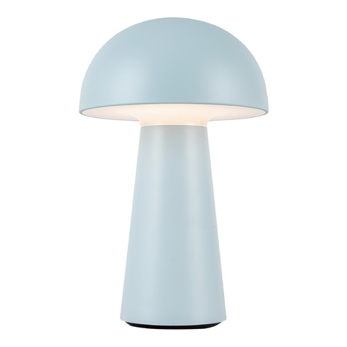 Kuzco Lighting Asher Sky Blue LED Table Lamp with Bowl / Dome Shade